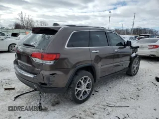 2021 Jeep Grand Cherokee 80th Anniversary with VIN 1C4RJFBG6MC677530, listed as a Copart auction lot 46418755 with 97,666 mi miles and Salvage Title. Bid and sale history available at carsss.com. Image 3.