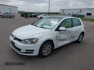 2015 Volkswagen Golf TSI S с VIN 3VW217AU2FM032970, выставлен на аукционе IAAI как лот 42288686 с пробегом 83 357 миль миль и . История ставок и продаж доступна на DreamBid. Изображение 2.