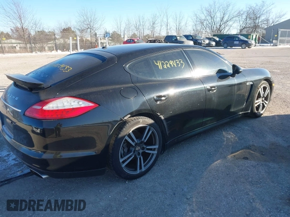 2012 Porsche Panamera with VIN WP0AA2A70CL018476, listed as a IAAI auction lot 41229433 with Not Provided miles and . Bid and sale history available at DreamBid. Image 4.
