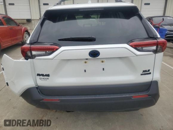 2024 Toyota RAV4 Hybrid XLE Premium с VIN JTMB6RFV2RJ046614, выставлен на аукционе Copart как лот 51160525 с пробегом 18 365 миль миль и Списание • Salvage title. История ставок и продаж доступна на DreamBid. Изображение 6.