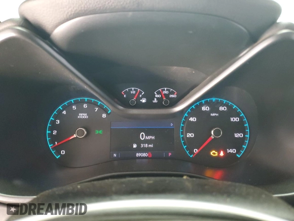 2020 Chevrolet Colorado 2WD LT with VIN 1GCHSCEA6L1151990, listed as a Copart auction lot 51251855 with 89,080 mi miles and Clean Title. Bid and sale history available at DreamBid. Image 9.