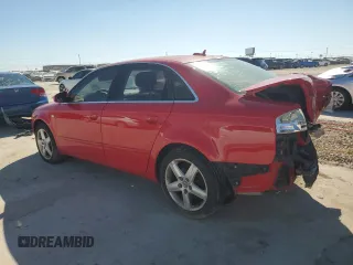 2005 Audi A4 2.0T with VIN WAUDF78E55A525157, listed as a Copart auction lot 70908984 with 190,783 mi miles and Salvage Title. Bid and sale history available at carsss.com. Image 2.