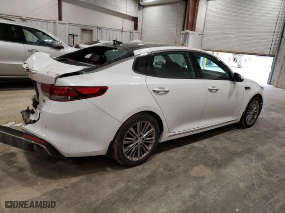 2017 Kia Optima SX Limited with VIN 5XXGV4L29HG127280, listed as a Copart auction lot 46044405 with 71,431 mi miles and Non Repairable. Bid and sale history available at carsss.com. Image 3.