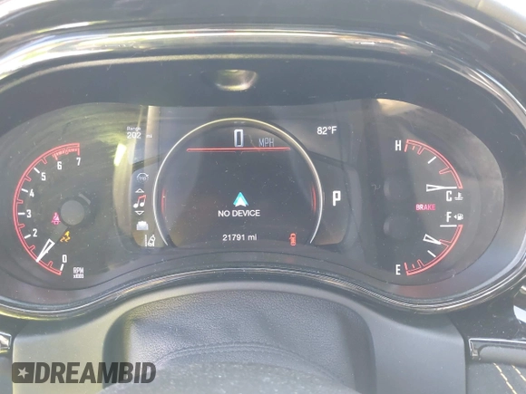2022 Dodge Durango R/T with VIN 1C4SDJCT9NC230716, listed as a IAAI auction lot 42676407 with 21,791 mi miles and . Bid and sale history available at DreamBid. Image 7.