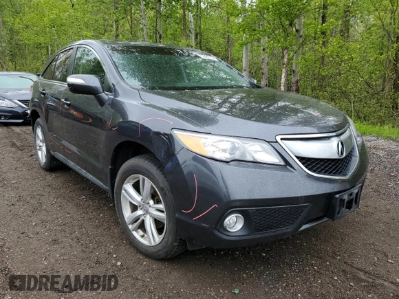 2014 Acura RDX with VIN 5J8TB4H30EL802052, listed as a Copart auction lot 58481205 with 142,416 mi miles and Salvage title. Bid and sale history available at DreamBid. Image 4.