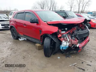 2020 Mitsubishi Outlander Sport ES 2.0 with VIN JA4AR3AU5LU020183, listed as a IAAI auction lot 41929121 with 44,305 mi miles. Bid and sale history available at carsss.com. Image 1.