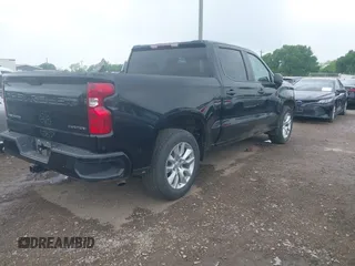 2022 Chevrolet Silverado 1500 Custom with VIN 1GCPABEK4NZ614621, listed as a IAAI auction lot 41943727 with 49,049 mi miles and . Bid and sale history available at DreamBid. Image 4.