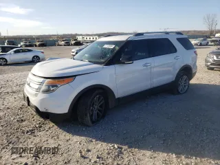 2013 Ford Explorer XLT with VIN 1FM5K7D91DGB83502, listed as a Copart auction lot 37120934 with 108,865 mi miles and Salvage Title. Bid and sale history available at carsss.com. Image 1.