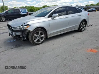 2015 Ford Fusion SE with VIN 3FA6P0H97FR150100, listed as a Copart auction lot 55966095 with 115,014 mi miles and Salvage Title. Bid and sale history available at carsss.com. Image 1.