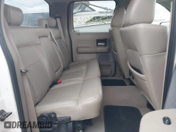 2007 Ford F-150 XLT with VIN 1FTPW14V37FB20097, listed as a IAAI auction lot 42100657 with 153,214 mi miles. Bid and sale history available at carsss.com. Image 8.
