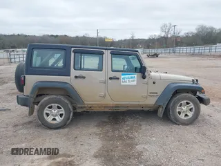 2016 Jeep Wrangler Unlimited Sport RHD with VIN 1C4BJWKG2GL272707, listed as a IAAI auction lot 41446439 with 133,968 mi miles and . Bid and sale history available at DreamBid. Image 14.