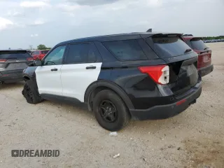2021 Ford Police Interceptor Utility z VIN 1FM5K8AB9MGB99444, wystawiony jako Copart lot #54184865 z przebiegiem 77 604 mil mil oraz Szkody całkowita. Historia ofert i sprzedaży dostępna na DreamBid. Obrazek 2.