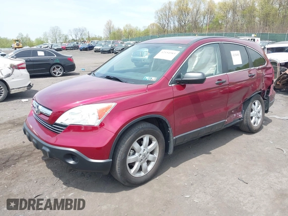 2009 Honda CR-V EX with VIN 5J6RE48529L070296, listed as a IAAI auction lot 42154983 with 61,679 mi miles and . Bid and sale history available at carsss.com. Image 2.
