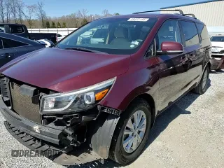 2015 Kia Sedona LX with VIN KNDMB5C15F6020392, listed as a Copart auction lot 49422195 with 176,461 mi miles and Salvage Title. Bid and sale history available at carsss.com. Image 12.