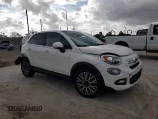 2017 FIAT 500X Lounge z VIN ZFBCFXDB6HP622947, wystawiony jako Copart lot #44979985 z przebiegiem 57 373 mil mil oraz Szkoda całkowita • Salvage title. Historia ofert i sprzedaży dostępna na DreamBid. Obrazek 4.