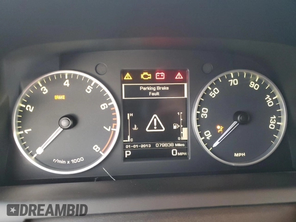 2016 Land Rover LR4 HSE with VIN SALAG2V66GA843190, listed as a Copart auction lot 80309994 with 79,838 mi miles and Non Repairable. Bid and sale history available at DreamBid. Image 9.