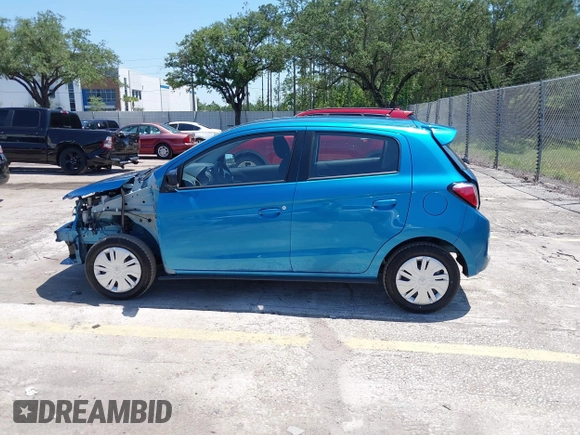 2024 Mitsubishi Mirage ES z VIN ML32AUHJ0RH017988, wystawiony jako IAAI lot #42299387 z przebiegiem 9 205 mil mil oraz . Historia ofert i sprzedaży dostępna na DreamBid. Obrazek 14.