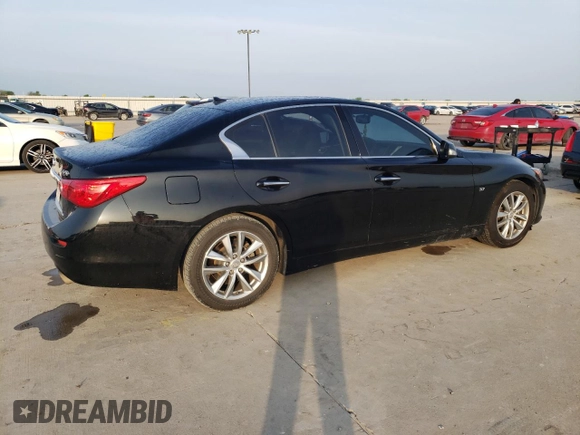 2015 Infiniti Q50 Premium with VIN JN1BV7APXFM341439, listed as a Copart auction lot 51389755 with 112,343 mi miles and Clean title. Bid and sale history available at DreamBid. Image 3.