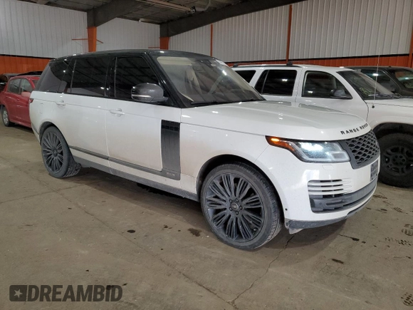 2020 Land Rover Range Rover z VIN SALGS5SEXLA572439, wystawiony jako Copart lot #84439144 z przebiegiem 64 829 mil mil oraz Czysty tytuł • Clean title. Historia ofert i sprzedaży dostępna na DreamBid. Obrazek 4.