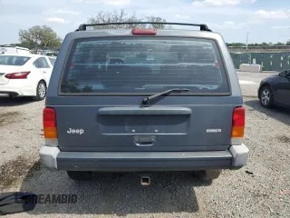 2001 Jeep Cherokee Sport with VIN 1J4FT48S31L596648, listed as a Copart auction lot 54101345 with 190,688 mi miles and Clean title. Bid and sale history available at DreamBid. Image 6.