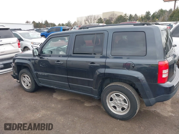 2016 Jeep Patriot Sport with VIN 1C4NJPBB8GD547837, listed as a IAAI auction lot 41556247 with 96,304 mi miles and . Bid and sale history available at carsss.com. Image 15.
