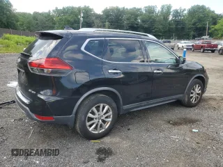 2017 Nissan Rogue S with VIN KNMAT2MVXHP609287, listed as a Copart auction lot 61553905 with 92,513 mi miles and Salvage title. Bid and sale history available at DreamBid. Image 3.