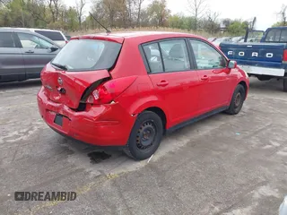 2007 Nissan Versa 1.8 S with VIN 3N1BC13EX7L364889, listed as a IAAI auction lot 42008734 with 147,613 mi miles. Bid and sale history available at carsss.com. Image 4.