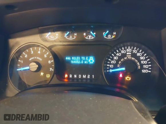 2014 Ford F-150 XL with VIN 1FTFX1EF6EFA91515, listed as a IAAI auction lot 41684885 with 164,052 mi miles. Bid and sale history available at carsss.com. Image 7.