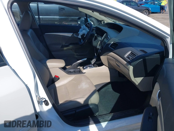 2015 Honda Civic Sedan EX-L with VIN 19XFB2F90FE025017, listed as a IAAI auction lot 41883776 with 98,314 mi miles. Bid and sale history available at carsss.com. Image 5.