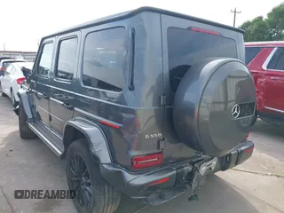 2021 Mercedes-Benz G 550 with VIN W1NYC6BJXMX382983, listed as a IAAI auction lot 42032687 with 22,835 mi miles and . Bid and sale history available at DreamBid. Image 3.