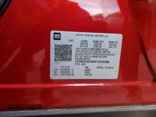 2023 Chevrolet Traverse RS with VIN 1GNERJKW5PJ243088, listed as a Copart auction lot 82434474 with 30,033 mi miles and Salvage Title. Bid and sale history available at carsss.com. Image 13.