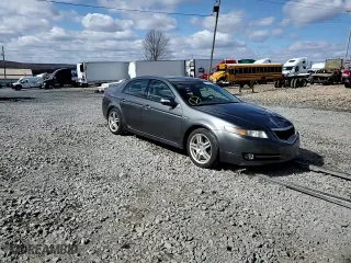 2008 Acura TL with VIN 19UUA66218A003782, listed as a Copart auction lot 52126805 with 90,736 mi miles and Salvage Title. Bid and sale history available at carsss.com. Image 10.