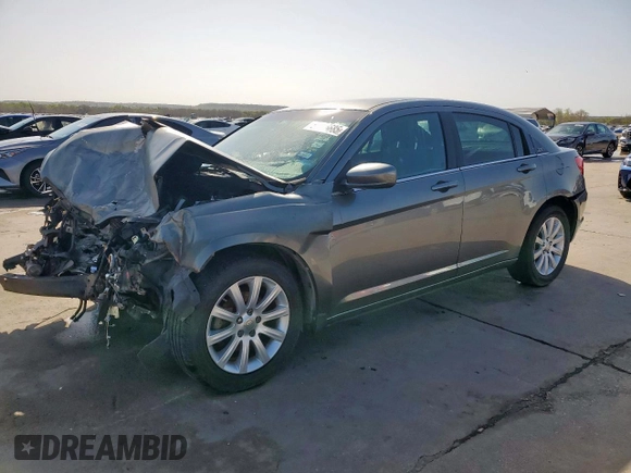 2013 Chrysler 200 Touring with VIN 1C3CCBBB9DN577685, listed as a Copart auction lot 50206685 with Not Provided miles and Salvage Title. Bid and sale history available at DreamBid. Image 1.