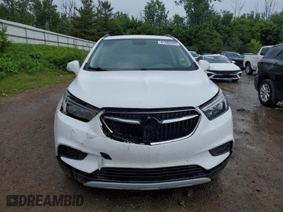 2017 Buick Encore Preferred with VIN KL4CJASB3HB117175, listed as a Copart auction lot 61460385 with 93,435 mi miles and Salvage title. Bid and sale history available at DreamBid. Image 5.