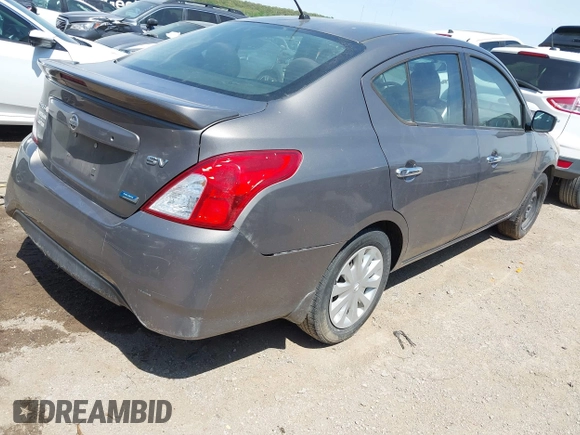 2016 Nissan Versa SV with VIN 3N1CN7AP3GL869789, listed as a IAAI auction lot 41997640 with 208,817 mi miles and . Bid and sale history available at DreamBid. Image 4.