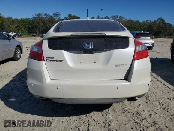 2010 Honda Accord Crosstour EX-L with VIN 5J6TF1H53AL008802, listed as a Copart auction lot 75072854 with 186,159 mi miles and Salvage Title. Bid and sale history available at carsss.com. Image 6.