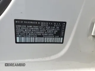 2017 Volkswagen Jetta Sport z VIN 3VWD17AJ6HM354058, wystawiony jako Copart lot #58650755 z przebiegiem 72 089 mil mil oraz Szkoda całkowita • Salvage title. Historia ofert i sprzedaży dostępna na DreamBid. Obrazek 12.
