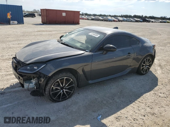 2023 Toyota GR86 with VIN JF1ZNBB15P9750595, listed as a Copart auction lot 75346404 with 0 mi miles and Non Repairable. Bid and sale history available at carsss.com. Image 1.
