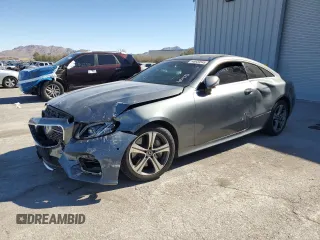 2018 Mercedes-Benz E-Class E 400 with VIN WDD1J6FB9JF008681, listed as a Copart auction lot 46630545 with 64,094 mi miles and Salvage Title. Bid and sale history available at carsss.com. Image 1.