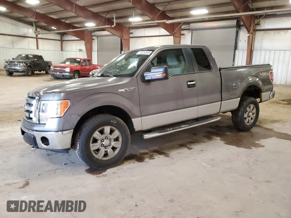 2009 Ford F-150 XL with VIN 1FTPX14V59FB27455, listed as a Copart auction lot 53054955 with 64,443 mi miles and Clean Title. Bid and sale history available at carsss.com. Image 1.