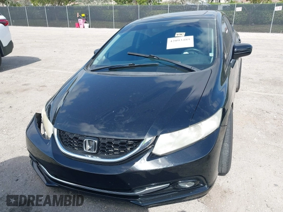 2015 Honda Civic EX-L with VIN 19XFB2F9XFE032914, listed as a IAAI auction lot 42093489 with 79,228 mi miles. Bid and sale history available at carsss.com. Image 12.