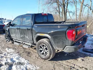 2024 GMC Canyon 4WD AT4X with VIN 1GTP6EEK7R1222174, listed as a IAAI auction lot 41377759 with 2,642 mi miles. Bid and sale history available at carsss.com. Image 3.