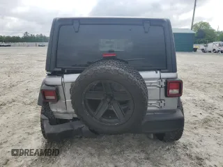 2021 Jeep Wrangler Unlimited Sport S with VIN 1C4HJXDGXMW515137, listed as a Copart auction lot 57226435 with 68,506 mi miles and Salvage title. Bid and sale history available at DreamBid. Image 6.