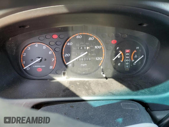 1999 Honda CR-V LX with VIN JHLRD2847XC019705, listed as a Copart auction lot 52220675 with 236,219 mi miles and Salvage Title. Bid and sale history available at carsss.com. Image 9.