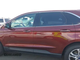 2015 Ford Edge Titanium with VIN 2FMTK4K8XFBB08680, listed as a IAAI auction lot 42066393 with 106,287 mi miles. Bid and sale history available at carsss.com. Image 15.