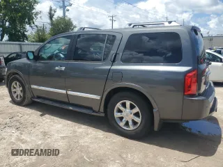 2006 Infiniti QX56 with VIN 5N3AA08A26N807620, listed as a Copart auction lot 66207424 with 186,381 mi miles and Clean Title. Bid and sale history available at carsss.com. Image 2.