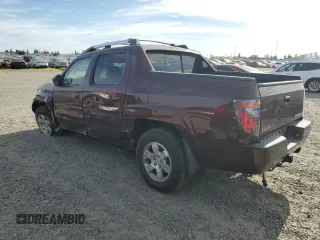 2008 Honda Ridgeline RTL with VIN 2HJYK16598H524756, listed as a Copart auction lot 52727235 with Not provided miles and Salvage title. Bid and sale history available at DreamBid. Image 2.