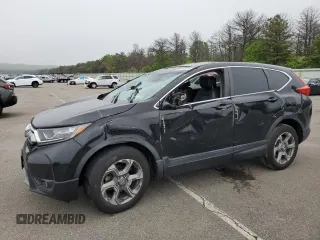 2018 Honda CR-V EX-L z VIN 2HKRW2H8XJH643259, wystawiony jako Copart lot #58150025 z przebiegiem 16 058 mil mil oraz Szkoda całkowita • Salvage title. Historia ofert i sprzedaży dostępna na DreamBid. Obrazek 1.