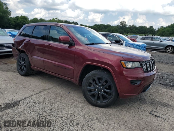 2017 Jeep Grand Cherokee Altitude with VIN 1C4RJFAG4HC737909, listed as a Copart auction lot 64542325 with 36,618 mi miles and Salvage title. Bid and sale history available at DreamBid. Image 4.