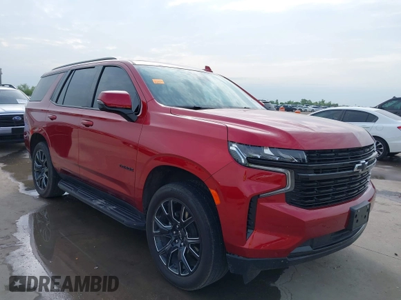 2024 Chevrolet Tahoe RST with VIN 1GNSCRKD7RR409245, listed as a IAAI auction lot 42133470 with 11,051 mi miles and . Bid and sale history available at DreamBid. Image 1.